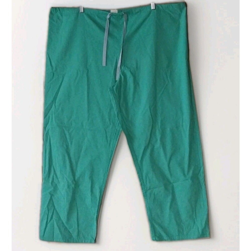 Essentials Compass 2X Drawstring Seagreen Classic Scrub Pants Unisex Uniform